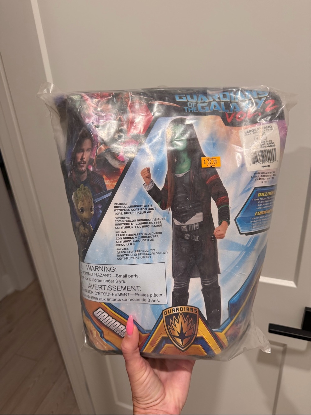 Guardians of the Galaxy Gamora Kids Costume - Green & Black